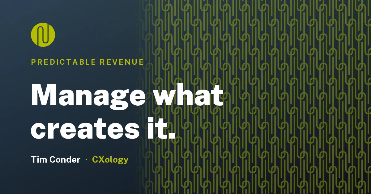 The 5 Drivers of Predictable Existing-Customer Revenue